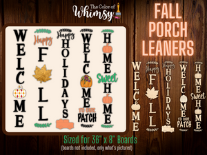 Fall Porch Leaner Kits