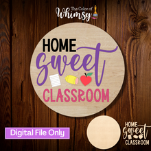 Load image into Gallery viewer, Layered Home Sweet Classroom SVG Cut File
