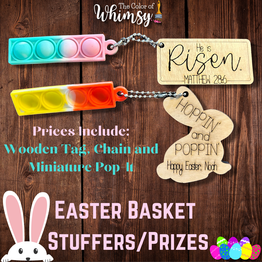Easter Basket Pop-It Sets (Includes Pop-Its)