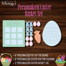 Load image into Gallery viewer, Easter Basket Set - Personalized Etched
