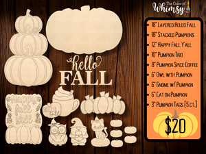 Fall Pumpkin Bundle Sale