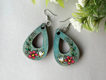 Load image into Gallery viewer, Floral Earring Blank Sets
