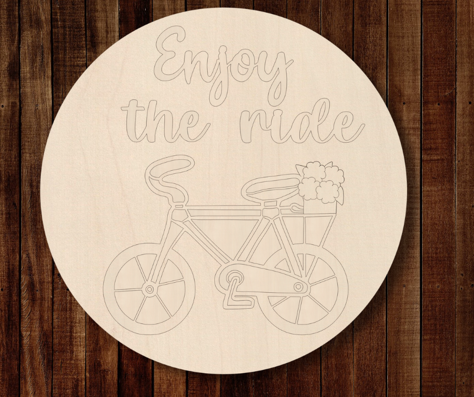 Enjoy the Ride Bike Round