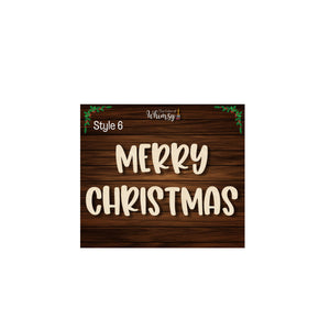 Merry Christmas Words