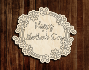 Happy Mothers Day Wreath