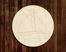 Load image into Gallery viewer, Sailboat Round
