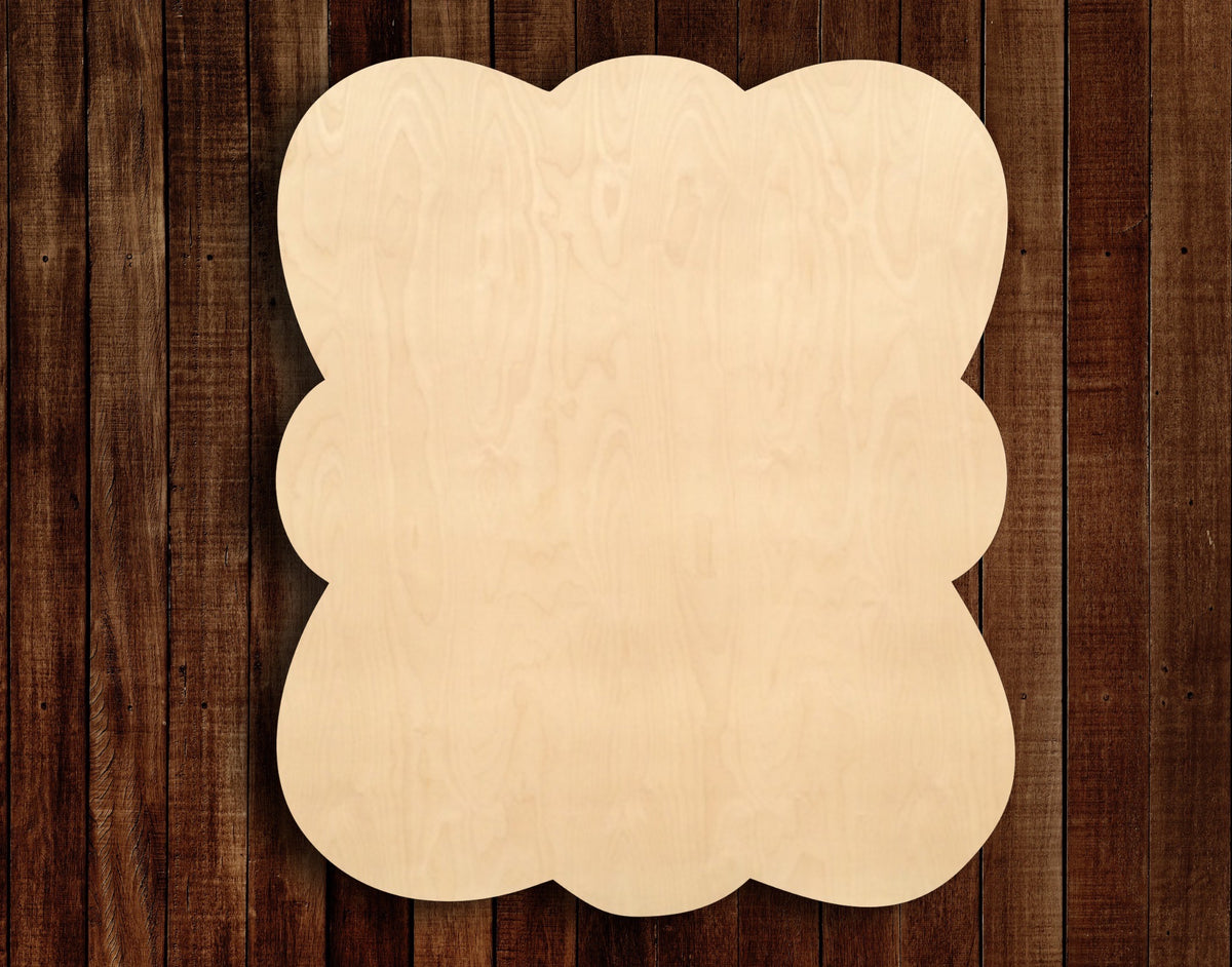 Unfinished Wood Shape Great for Door Hangers or Sign and Wreath ...