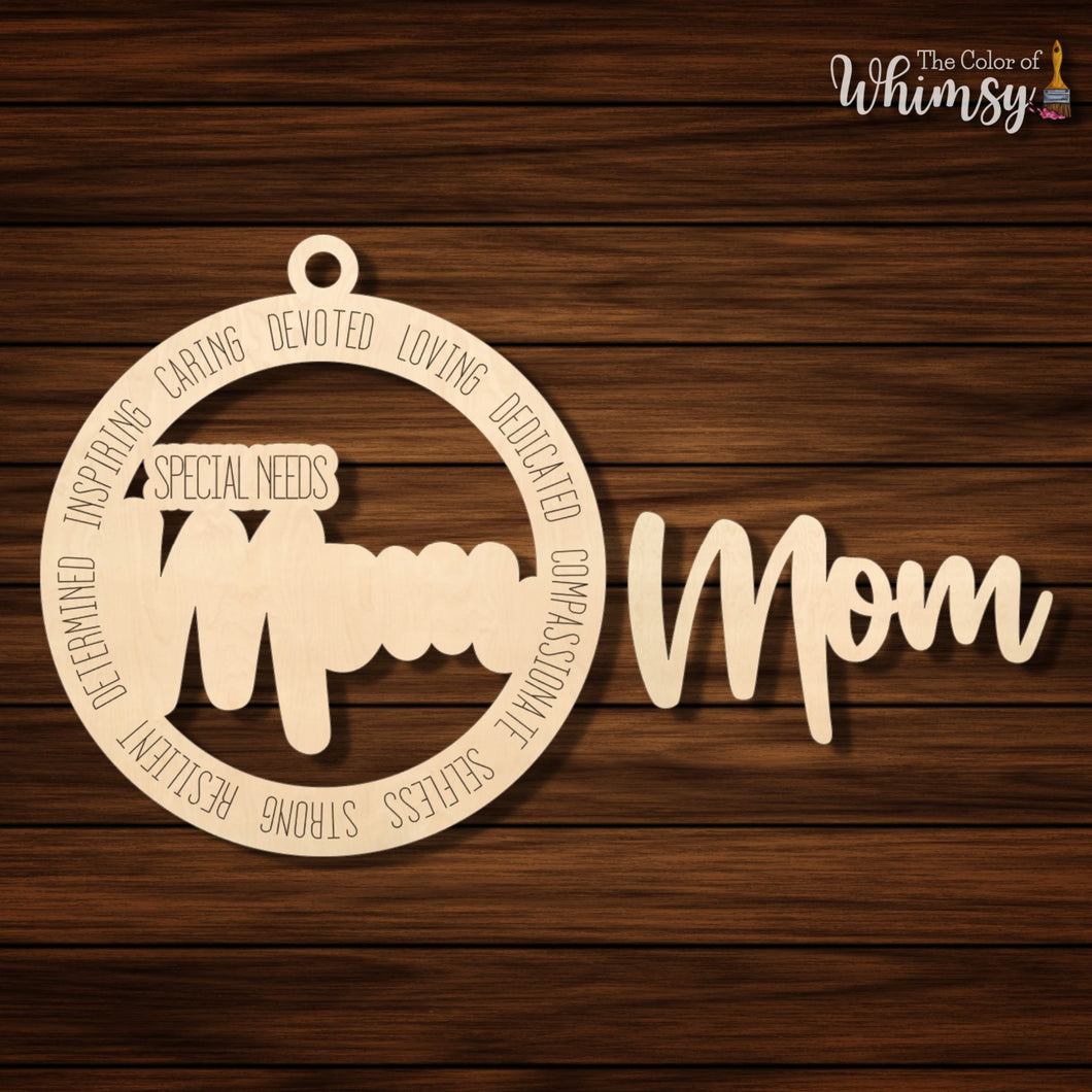 Special Needs Mom Ornament