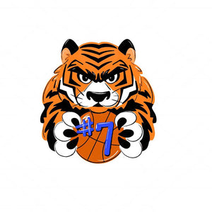Tiger and Basketball