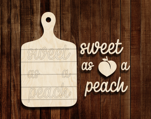 Peach Tiered Tray