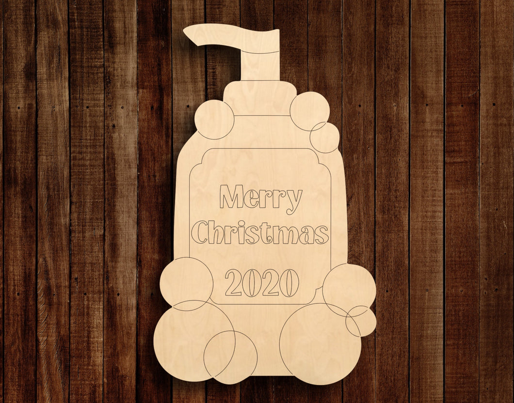 Wash Your Hands Christmas Ornament