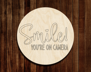 Smile You're On Camera Round