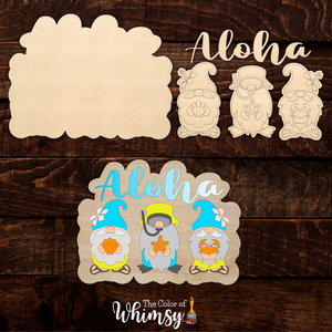 Aloha Gnomes Plaque