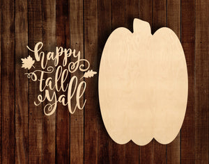Happy Fall Yall Kit with Pumpkin