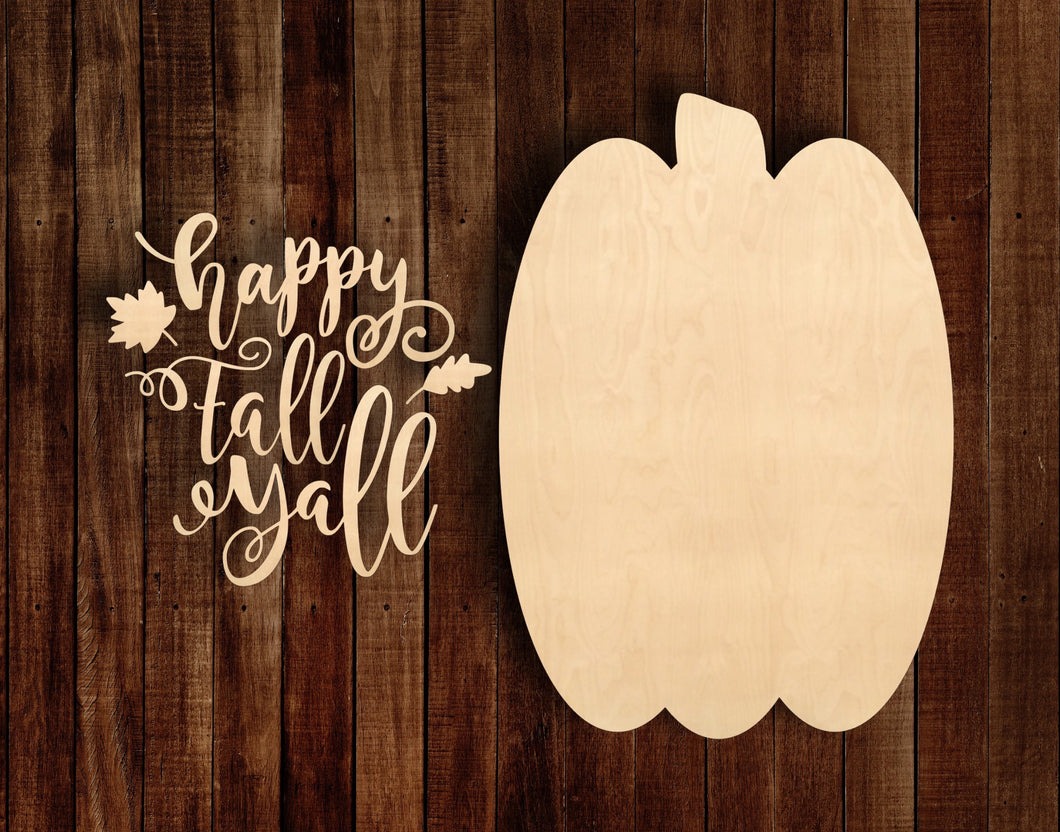 Happy Fall Yall Kit with Pumpkin
