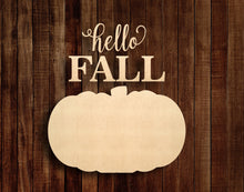 Load image into Gallery viewer, Hello Fall Kit with Pumpkin Backer
