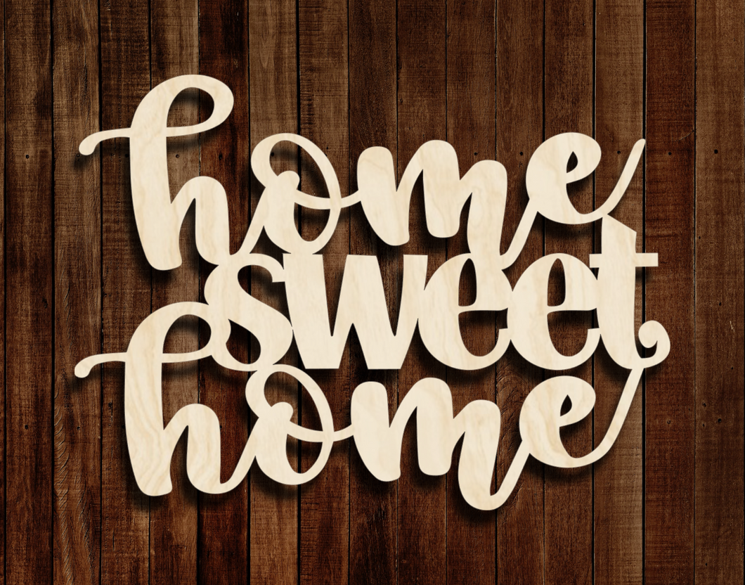 Home Sweet Home Words