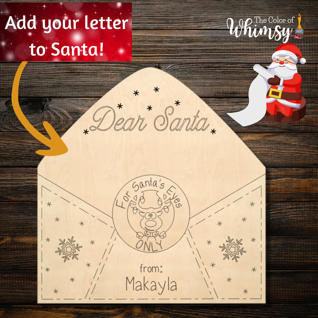 Letter to Santa Holder Ornament