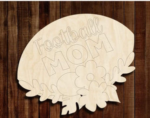 Football Mom Tag