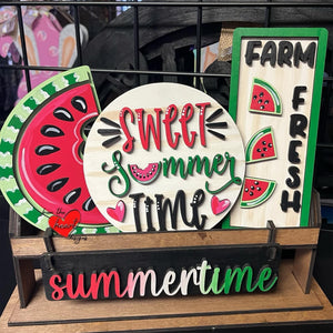 Summertime Watermelon Wagon/Shelf Additions