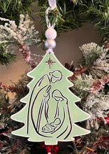 Load image into Gallery viewer, Nativity Scene in Christmas Tree
