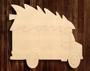 Delivery Truck with Tree